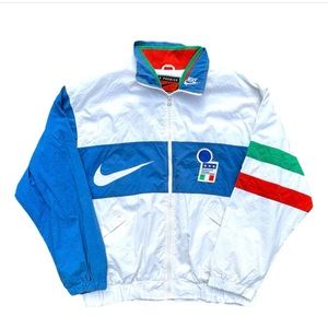 RARE Vintage 90s Nike Premier Italy Track Jacket Size Large